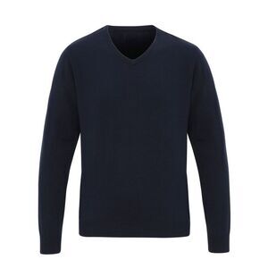 Premier Mens Essential Acrylic V-Neck Sweater / Navy